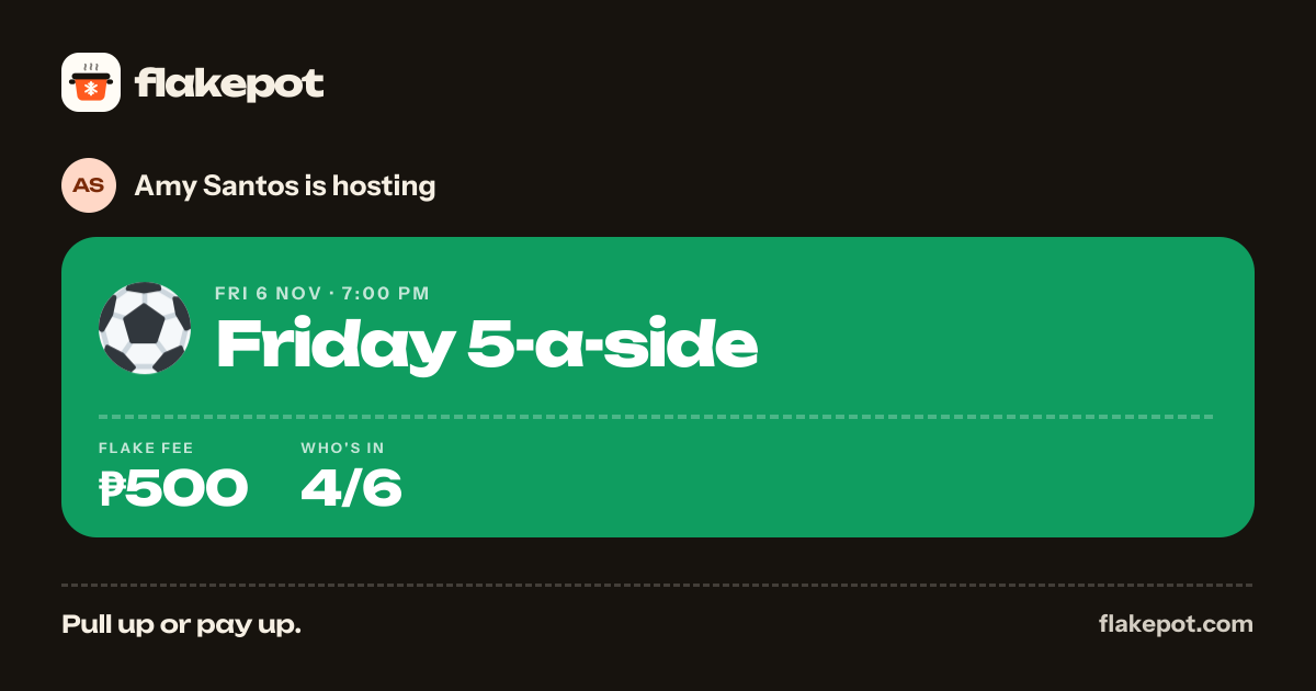 Example The invite card